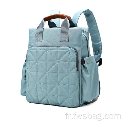 Mode de grande capacité de grande capacité Small Small Deproproping Diaper Backpack pour bébé